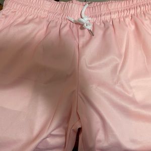 Pink Mesh Shorts